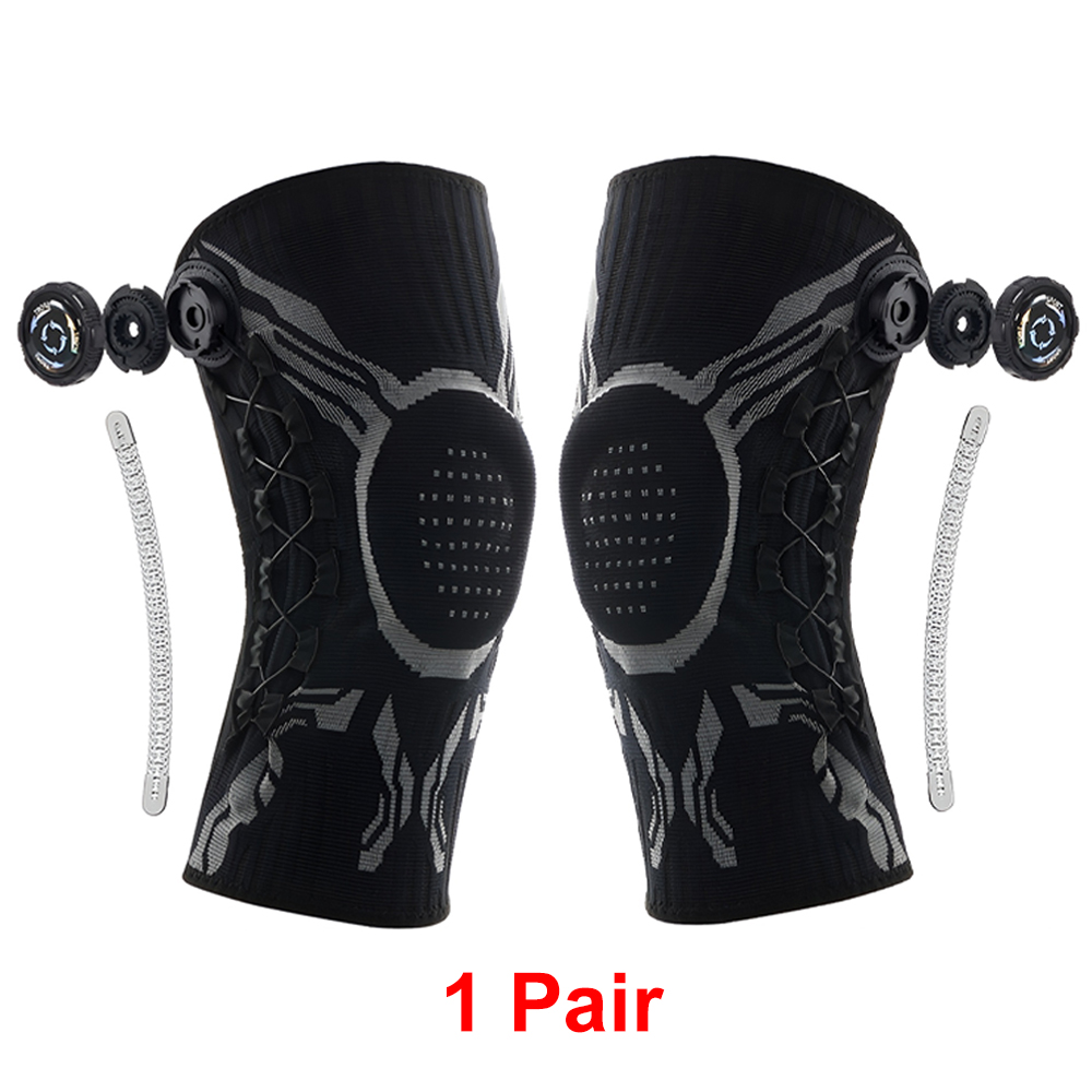 Knee Brace Badminton - Genouillère professionnelle réglable unisexe pour hommes