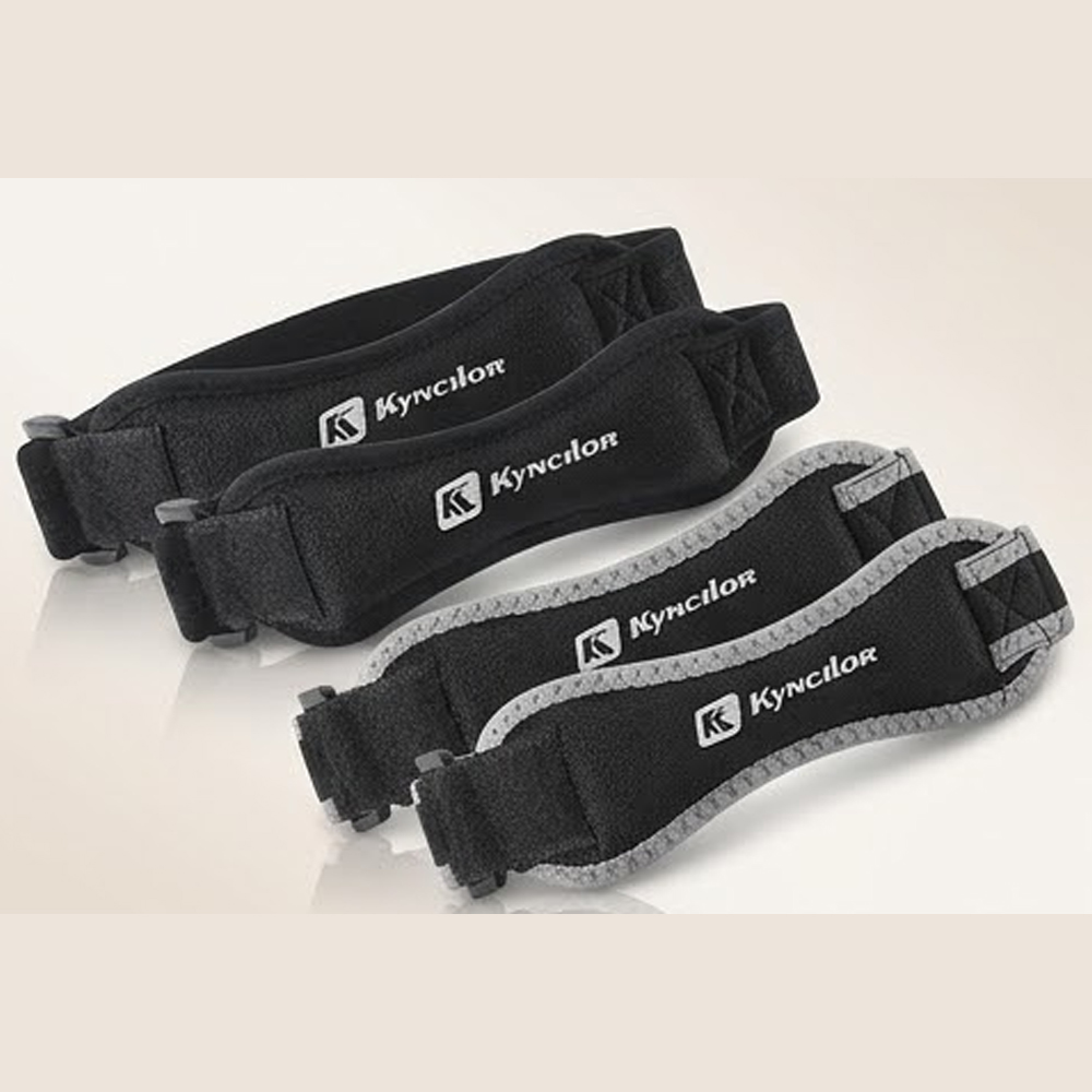 Knee Brace Badminton - 2 Sangles Rotuliennes de Protection Sportive