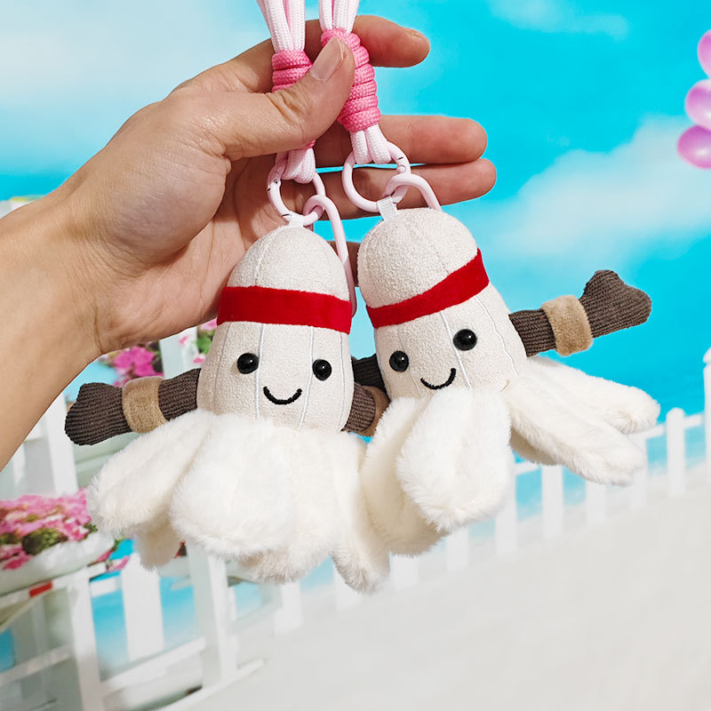 Badminton Yang Yang - Tendance créative mignon Badminton poupée pendentif