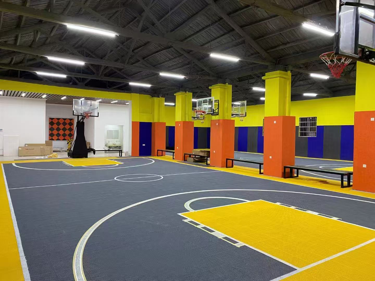 Badminton Materi - Dalles de sol sportives multi-usages portables