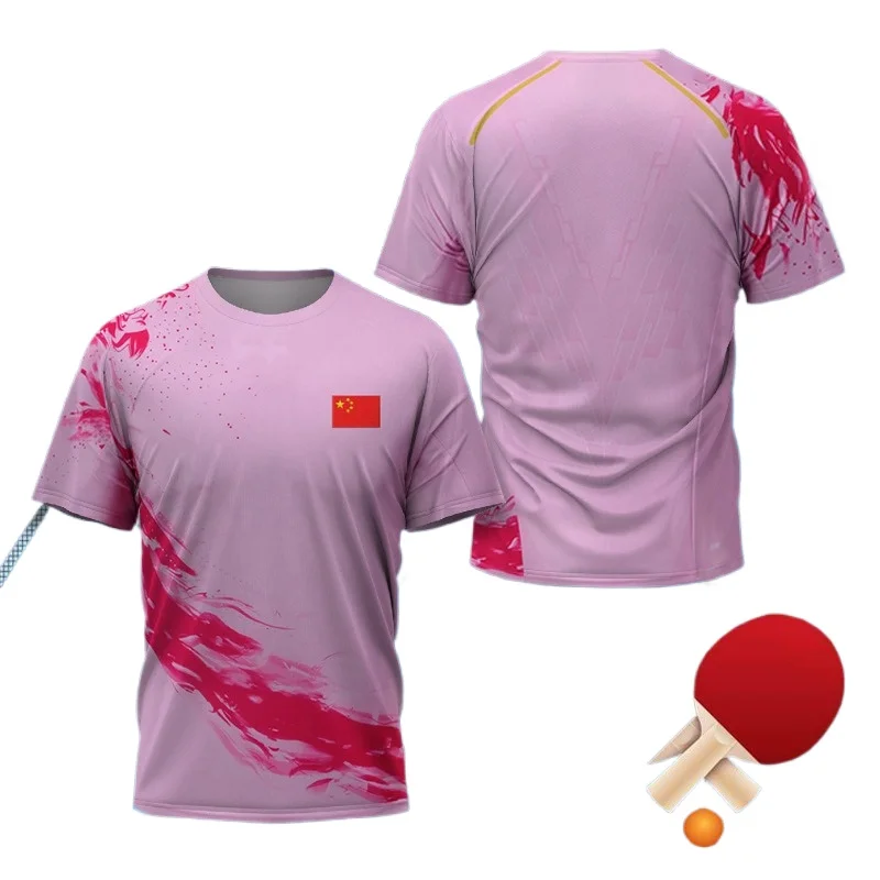 T-shirt graphique Dragon de Ch - Badminton Vector avis et prix